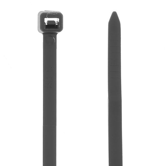 100 pack 300 x 4.8mm black cable ties