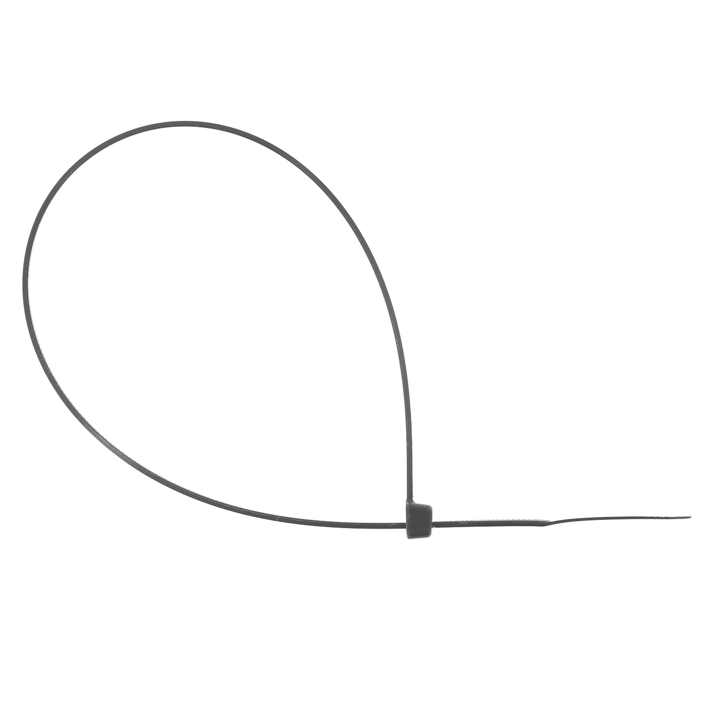 100 pack 300 x 4.8mm black cable ties
