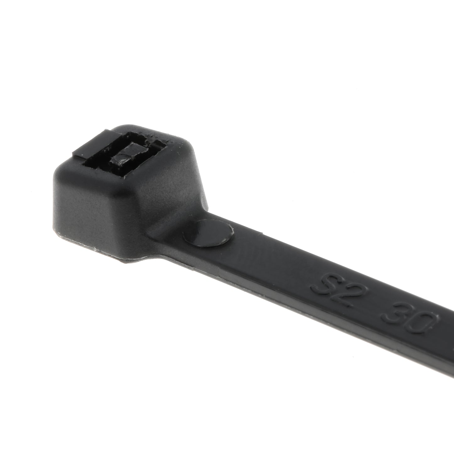 100 pack 300 x 4.8mm black cable ties